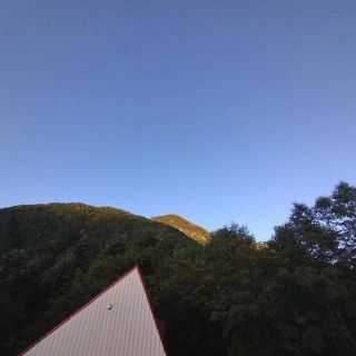 何日かぶりのすっきりとした青空