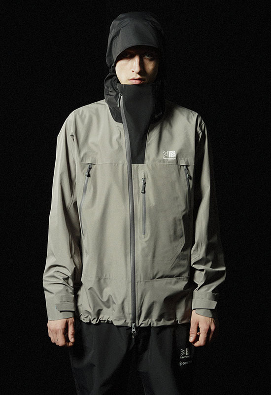 G-TX performance rain jkt（Gravity Grey）-GORE-TEX Fabricsを採用