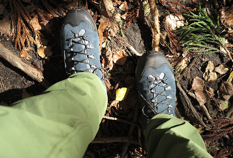 登山靴（スカルパZGトレックGTX） - 登山用品