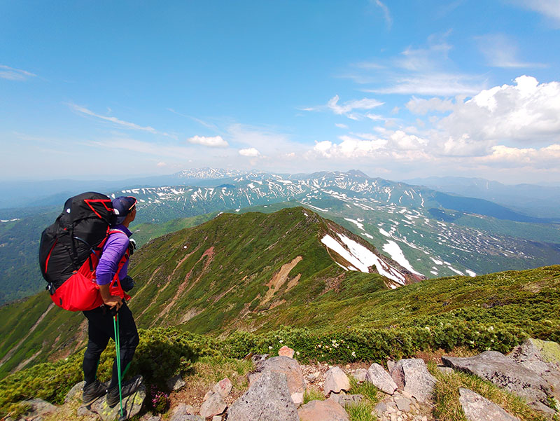 高山植物の咲き誇る初夏の北海道、十勝岳から大雪山系へ、8泊9日で大縦走！ 三百名山の旅も残りは3座に - 山と溪谷オンライン