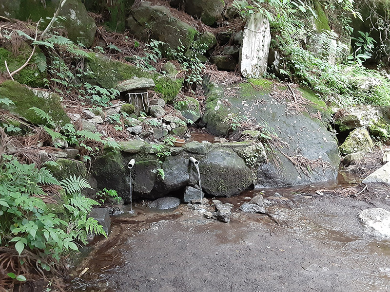 筑波山・男女川の水場