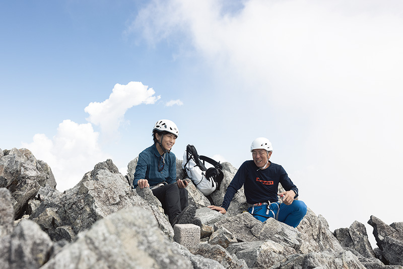 剱岳山頂