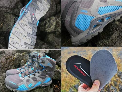 暴風の伊豆大島・三原山で異次元の快適ブーツを体感 マムート